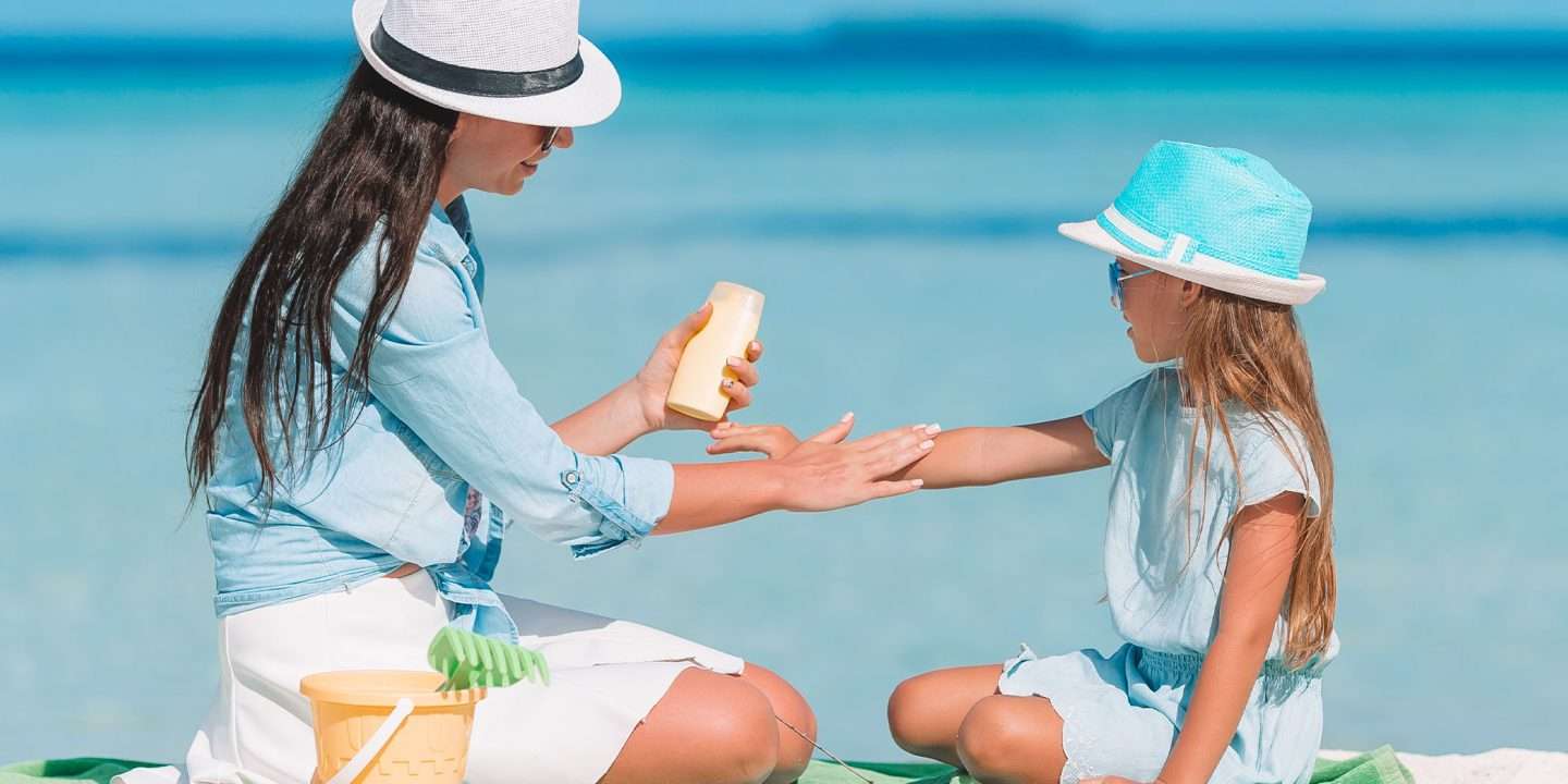 Here is the best sun protection for babies and children